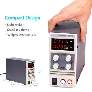 Máy cấp nguồn Wanptek KPS3010DF đồng hồ 4 số  30V-10A