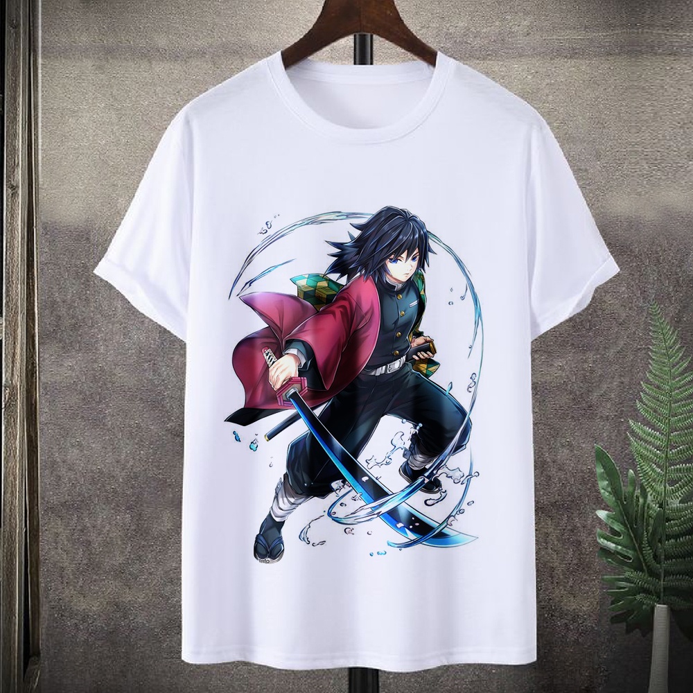 NEW.Áo Thun Tay Lỡ Form Rộng, Họa Tiết Nhân Vật Thanh Gươm Diệt Quỷ,Kiếm Quỷ Tshirt nam nữ - HS218