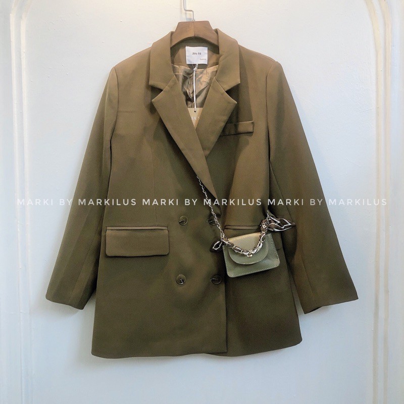 (VIDEO) ÁO KHOÁC NỮ ÁO BLAZER KÈM TÚI MINI 3 MÀU