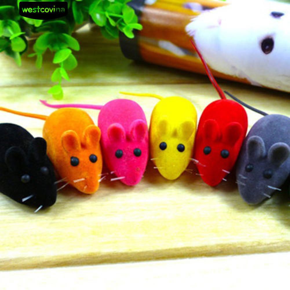 Đồ chơi chuột giả mới lạ cho mèo vui chơi