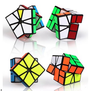 Rubik qiyi square-1 viền đen. rubic biến thể sq-1cao cấp xoay trơn, không rít, độ bền cao
