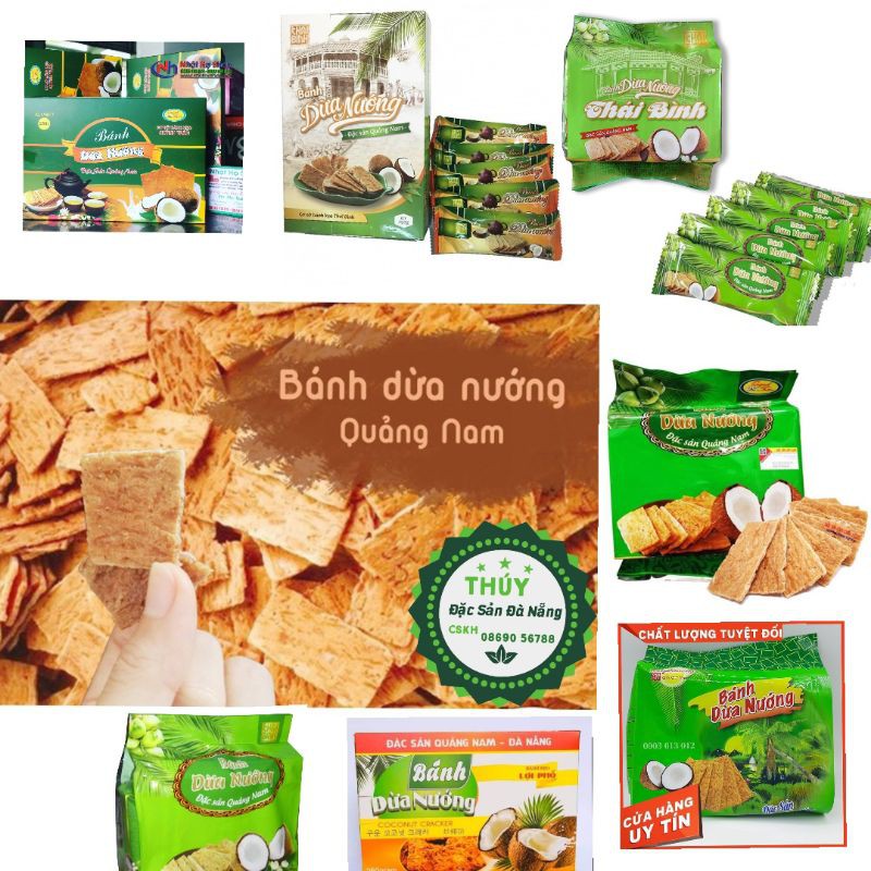 Bánh Dừa Nướng ( Loại Ngon nhất) - Đặc Sản Quảng Nam Đà Nẵng