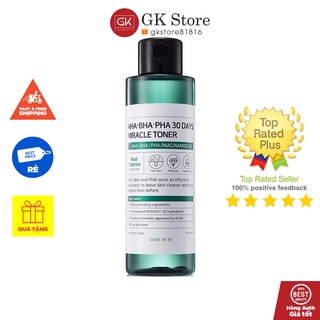 Nước Hoa Hồng Cho Da Mụn - Some By Mi AHA- BHA-PHA 30 Days Miracle Toner 150ml