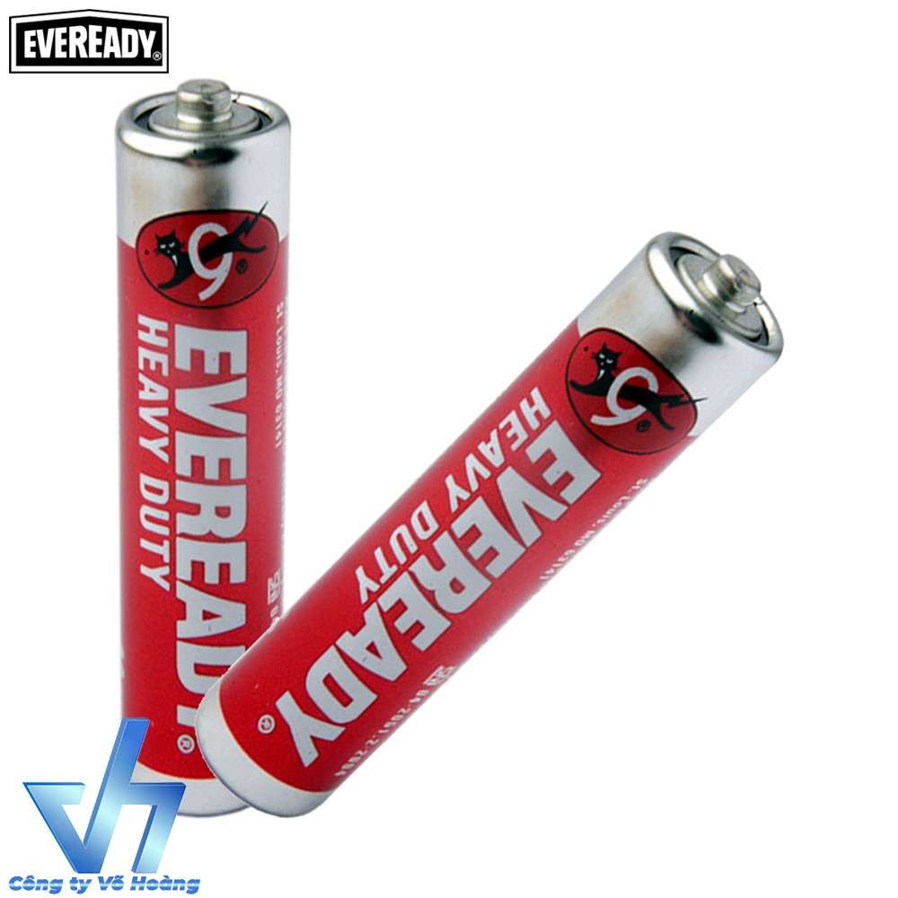 Bộ 4 pin AAA - pin đũa Eveready Heavy Duty (Đỏ)