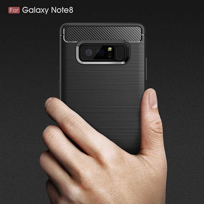 Ốp điện thoại silicon chống sốc 6.3" cho Samsung Galaxy Note 8