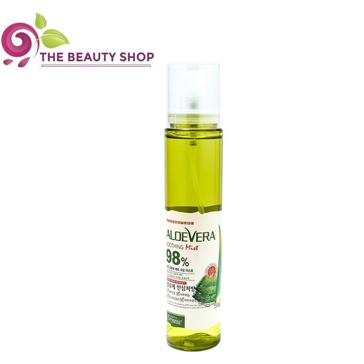 Nước Xịt Khoáng Thư Giãn Lô Hội Organia 115ml