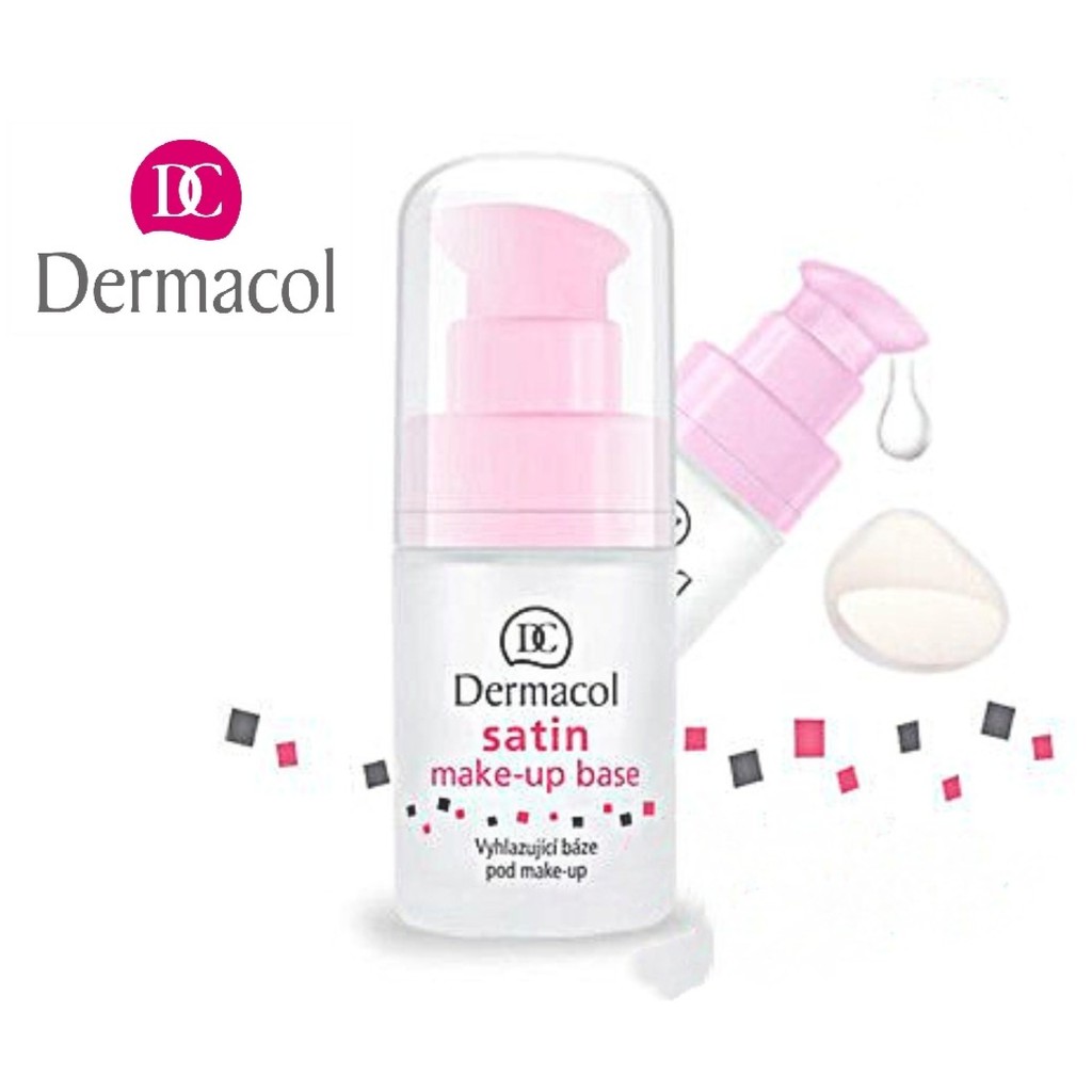 Kem Lót Cho Da Khô Và Hỗn Hợp Dermacol Satin Make-Up Base 15ml