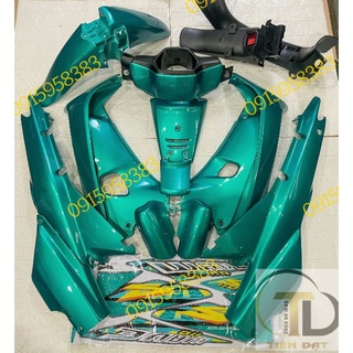 Dàn áo wave thái 110 xanh lục bảo - wave alpha - wave zx