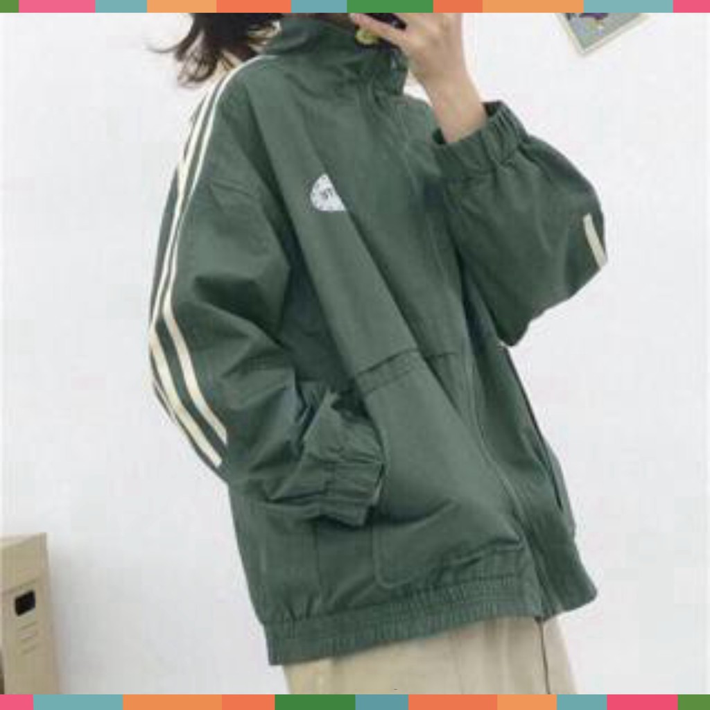 [HÀNG THIẾT KẾ]  Áo khoác dù 2 lớp chống nắng nam nữ Athlete 3 sọc adidas ANIGO UNISEX | BigBuy360 - bigbuy360.vn