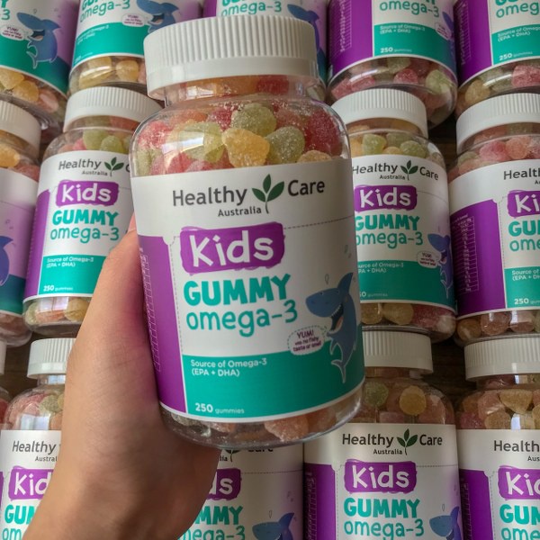 Kẹo omega 3 giup bổ mắt cho bé