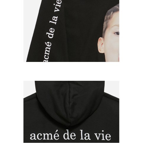 ÁO KHOÁC CÓ MŨ ADLV BABY FACE HOODIE BLACK CANDY