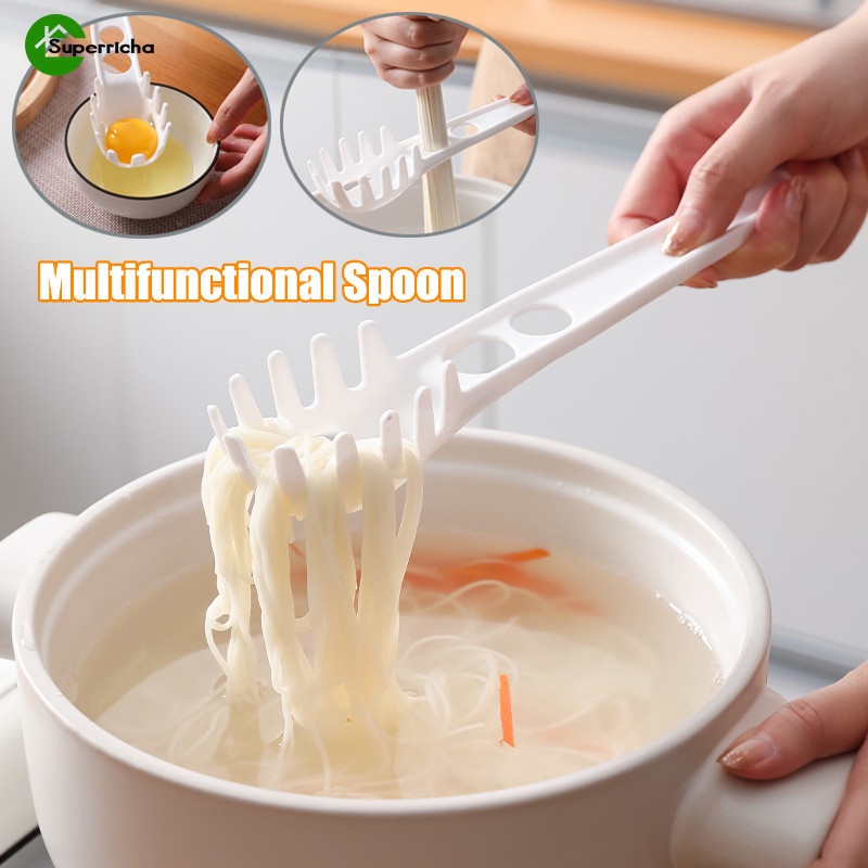 Muỗng / Nĩa Đo Mì Ý / Dụng Cụ Tách Lòng Trắng Trứng Đơn Giản Đa Năng