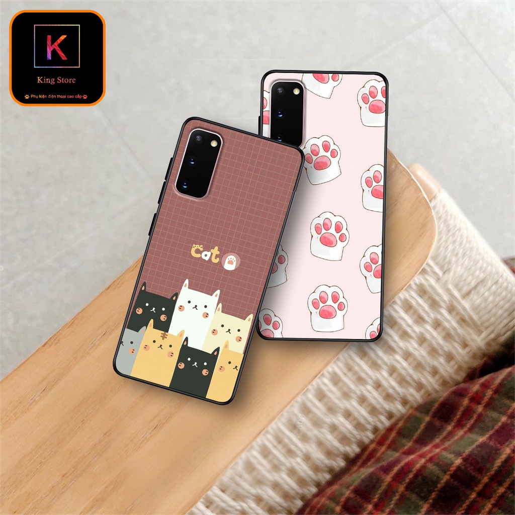 Ốp lưng Samsung S20 - S20 Plus - S20 Ultra - S2- FE - Ốp Samsung in hình LoveCat - Chất liệu TPU siêu bền