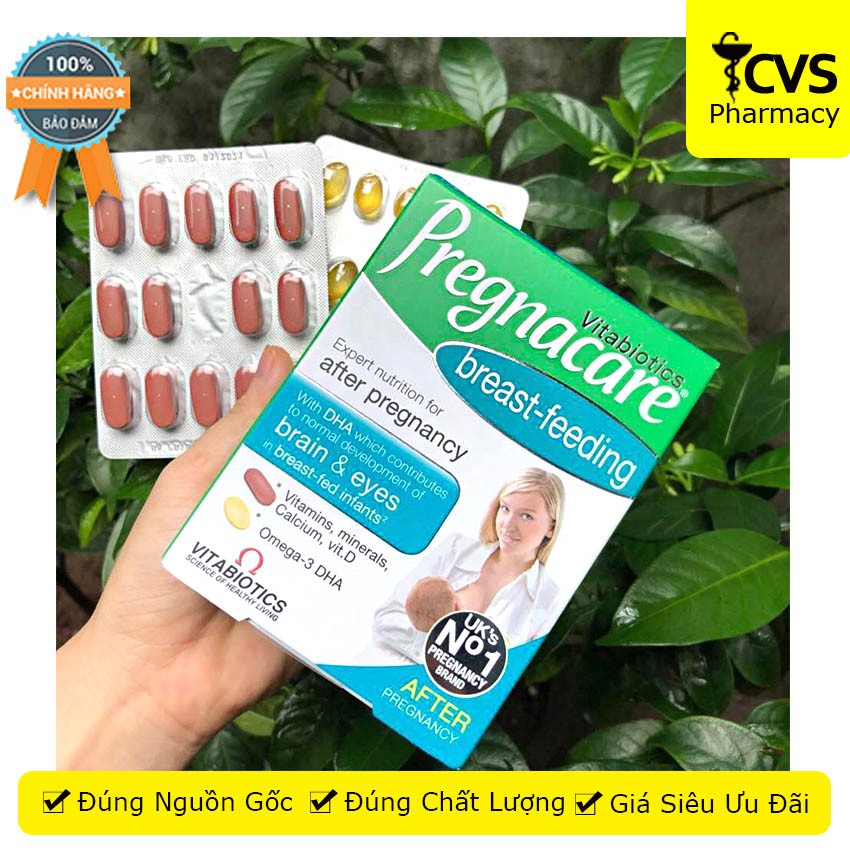 Vitabiotics Pregnacare Breast Feeding - Viên Uống Lợi Sữa Giúp Tăng Số Lượng &amp; Chất Lượng Sữa Mẹ - cvspharmacy