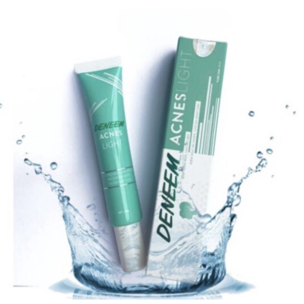 Gel ngừa mụn DENEEM ACNES LIGHT 20g Dành cho Nữ -Mờ sẹo, kháng khuẩn, hạn chế tiết bã nhờn, giúp da mịn màng