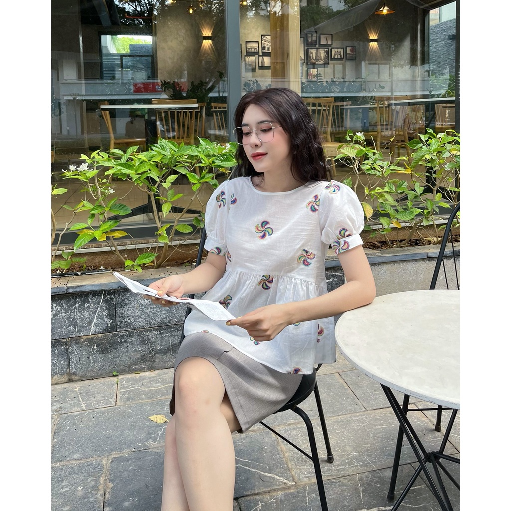 MINX - Áo Clover Babydoll Top