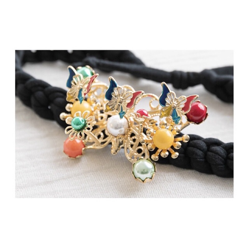 Turban Hanbok cho bê gái - Made in Korea