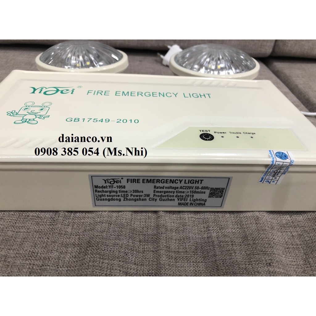 [HCM] Giảm Giá Đèn Chiếu Sáng Sự Cố YF-1058- Hình thật