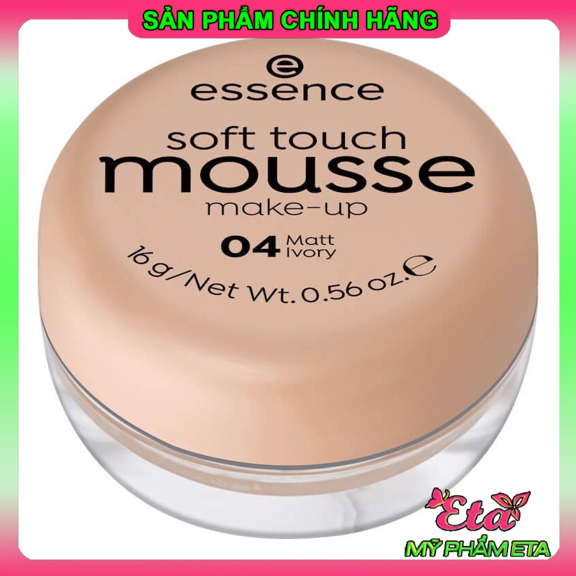 Phấn tươi Đức ESSENCE SOFT TOUCH MOUSSE che phủ tốt - Siêu hot