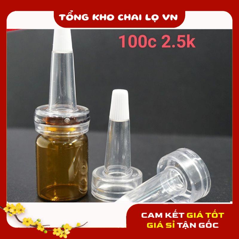 Lọ Chiết Serum ❤ SIÊU RẺ ❤ Lọ Chiết Tế Bào Gốc, Tinh Chất 5ml,10ml đựng serum bộ 3 nút , phụ kiện du lịch