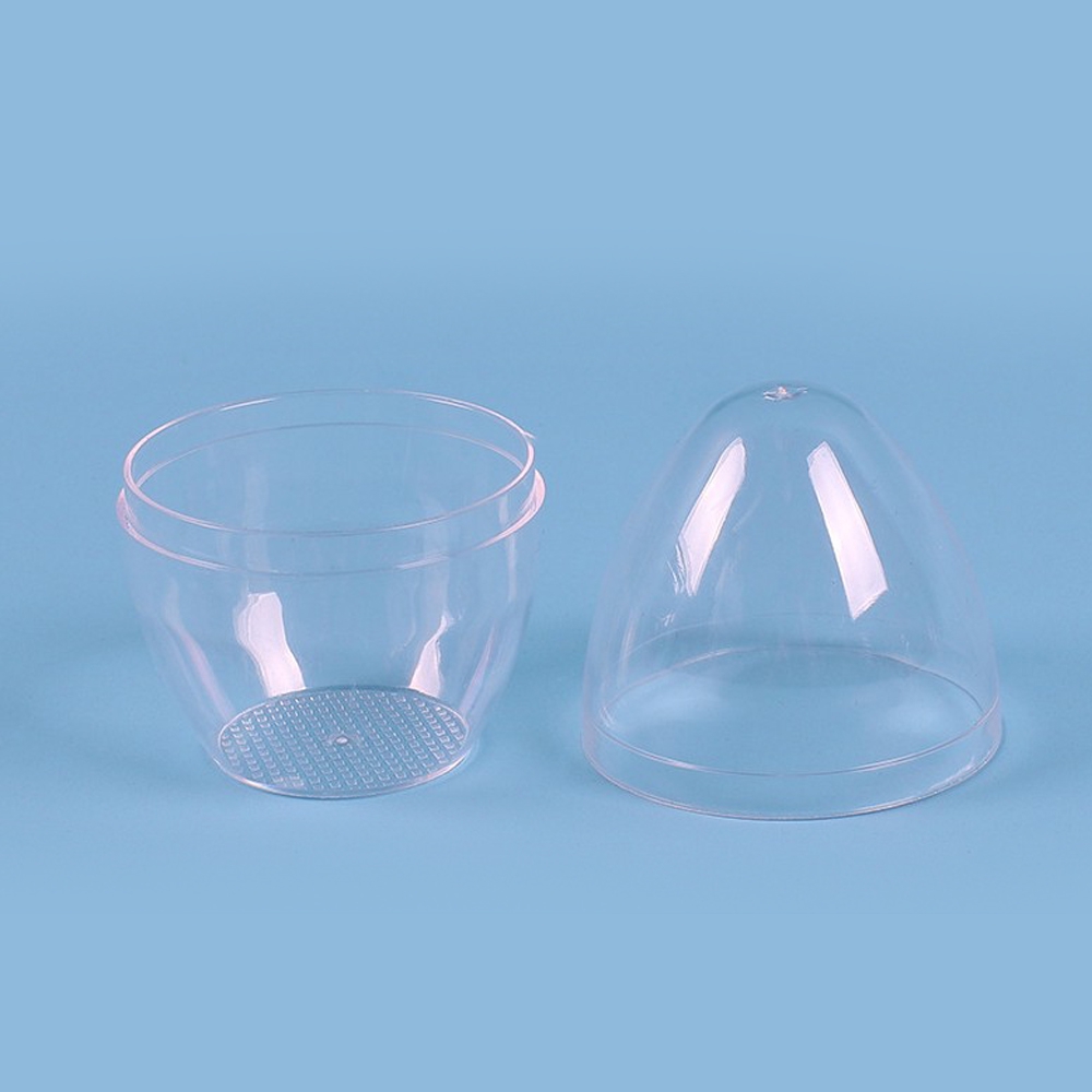 Bộ 1/2/5 hộp nhựa đựng bọt xốp trang điểm tiện dụng