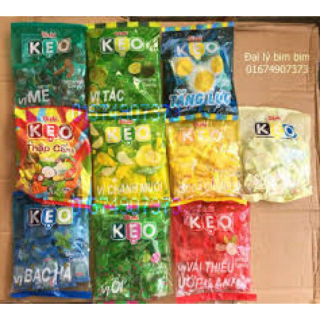 Kẹo oishi 100g các vị