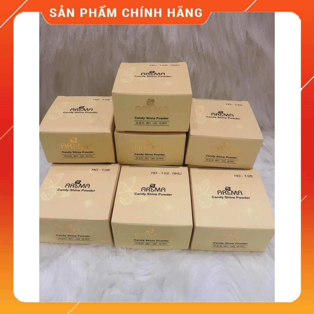 Phấn phủ bột kiềm dầu AROMA