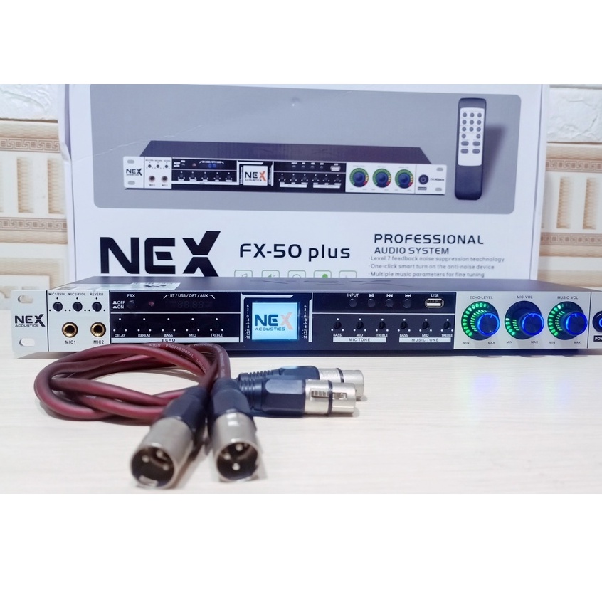 Vang cơ karaoke NEX FX50 Plus thiết bị nghe hát karaoke chuyên nghiệp cho dàn karaoke gia đình