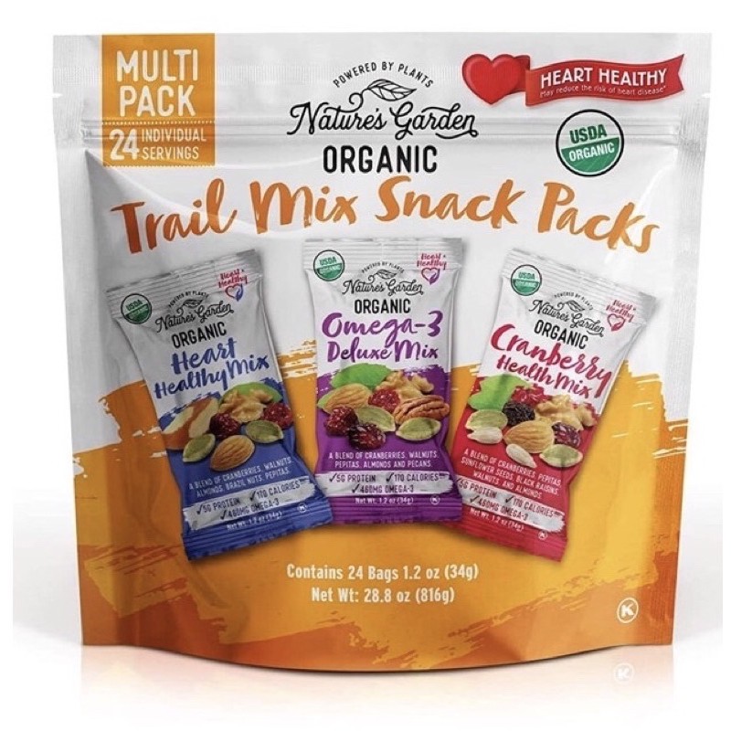 Hạt Tổng Hợp Organic Trail Mix 816gr