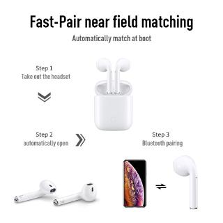 Wireless headphones for iOS Android Bluetooth 5.0