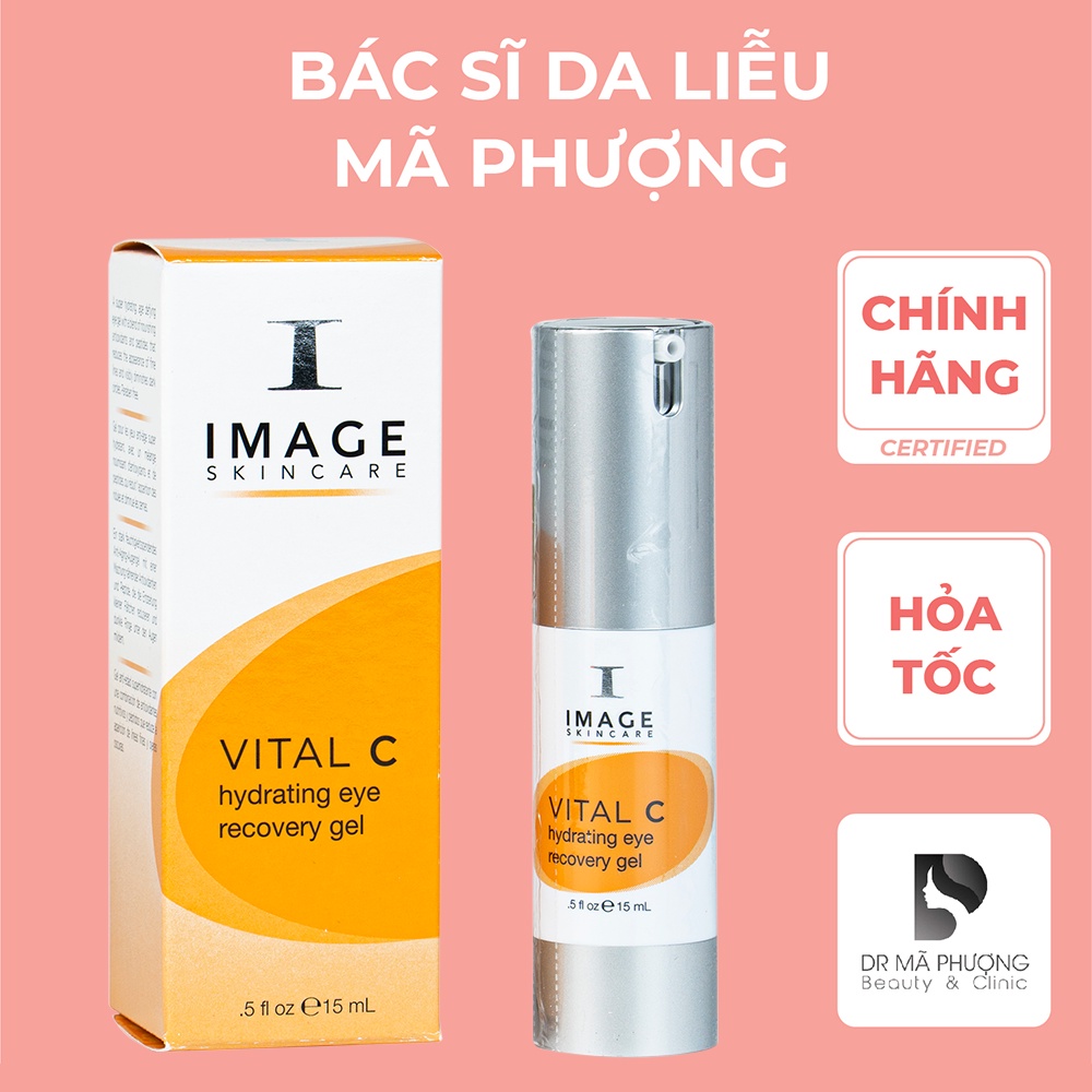 [CHÍNH HÃNG] Kem phục hồi, chống thâm quầng mắt Image Skincare Vital C Hydrating Eye Recovery Gel