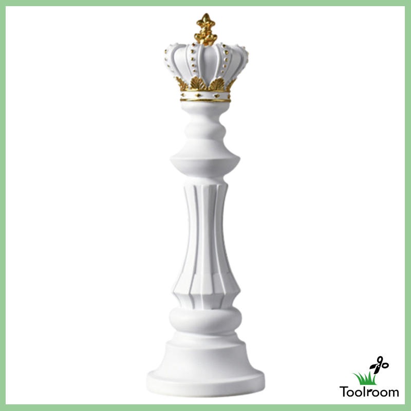 Bộ 3 bức tượng hình cờ vua dùng trang trí bàn