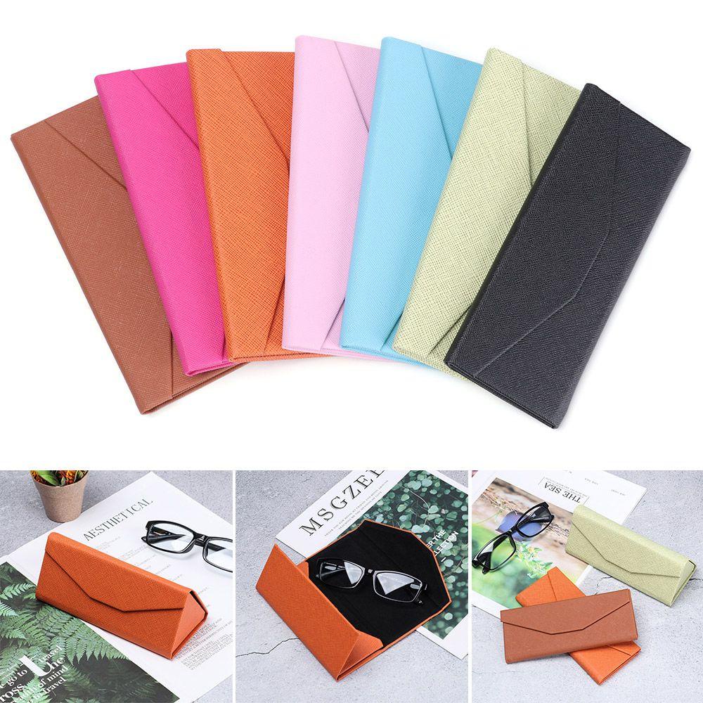 Hộp Đựng Mắt Kính Hình Tam Giác Màu Kẹo Thân Thiện Với Môi Trường Thời Trang