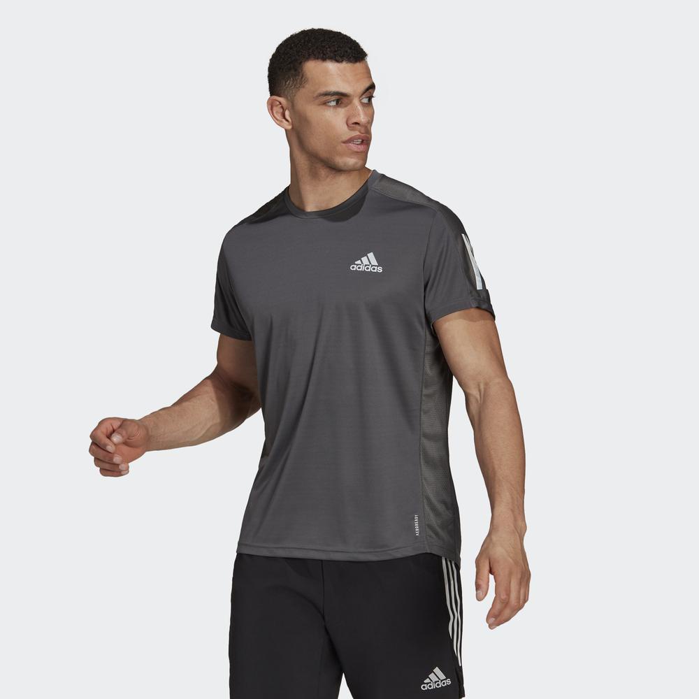 Áo Tee adidas RUNNING Nam Áo Thun Own the Run Màu xám H34487