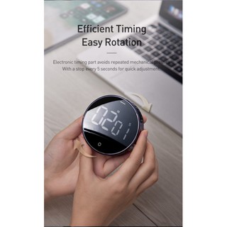 Đồng hồ Baseus hẹn giờ đếm ngược  Heyo Rotation LED Countdown Timer