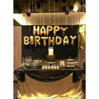Bộ chữ happy birthday + 30 vỏ bóng