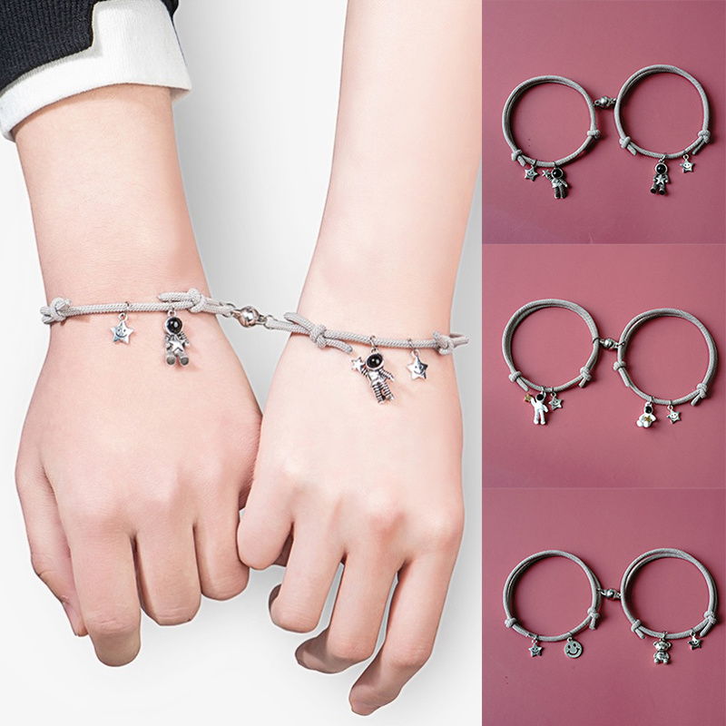  Vòng tay cặp đôi mặt dây nhiều kiểu dáng thời trang Hàn Quốc | BigBuy360 - bigbuy360.vn