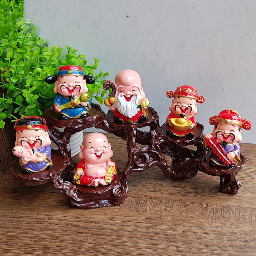 Tượng chibi Phật Di Lặc 6cm may mắn