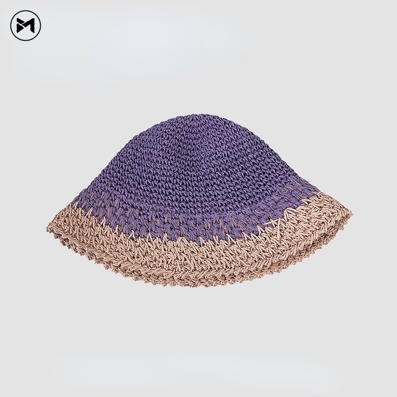 Mũ Cói Rộng Vành Chống Nắng Nhiều Màu Sắc Thời Trang Đi Biển Cho Nữ