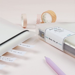 Sổ còng A5, Sổ Binder File Dot Grid nhựa kẹp còng
