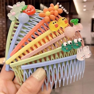 Bờm Xược tóc xước cài mái lược vắt tóc dễ thương nhiều hình kute bé gái