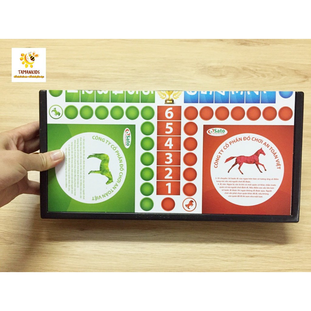 Bộ đồ chơi cờ cá ngựa cho bé