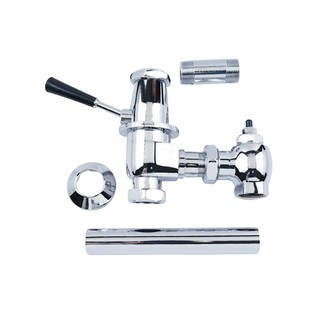 Van xả bàn cầu xổm caesar bf443