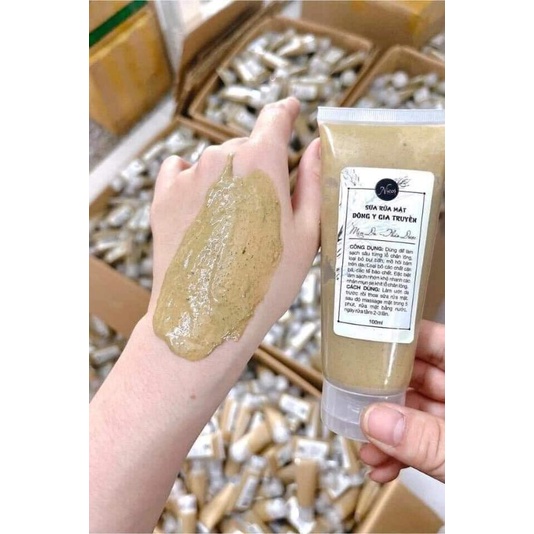 Sữa rửa mặt Đông Y nicos Gia Truyền tuýp 100ml sẵn hàng