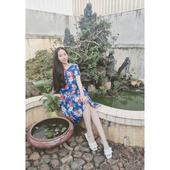 Đầm thiết kế "HO ALOHA"