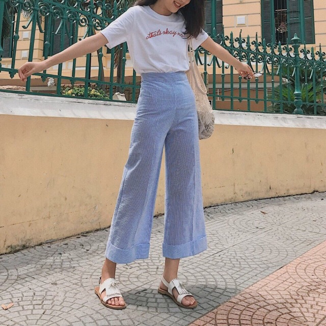 Set quần áo thun trắng