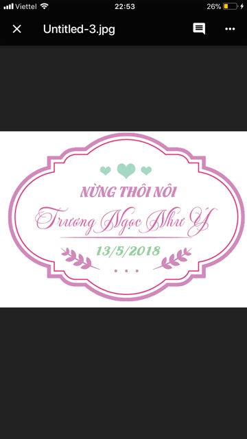 Bảng tên Bé treo tường trang trí sinh nhật (Nhiều mẫu)