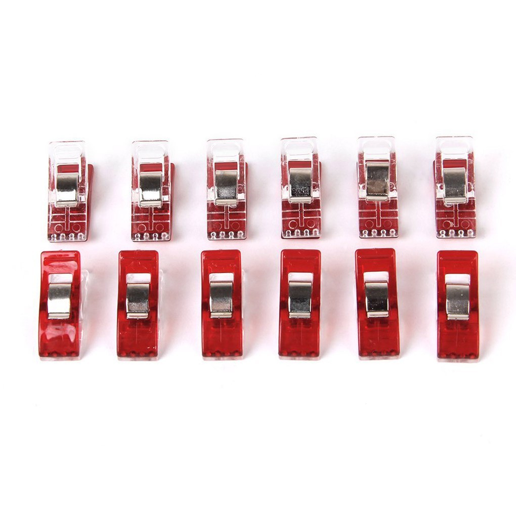 Bộ 50 chiếc kẹp giấy làm bằng nhựa chất lượng cao