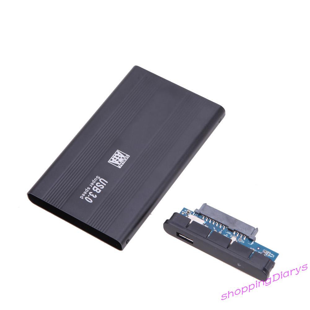 Hộp Nhôm Đựng Ổ Cứng Ngoài Usb 3.0 SATA 2.5 "inch HD HDD | BigBuy360 - bigbuy360.vn