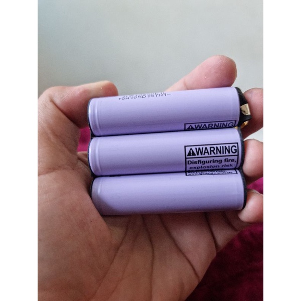 Pin Cell 18650 3200mAh  xả cao  LG f1l LG Chem tháo khối mới fl1